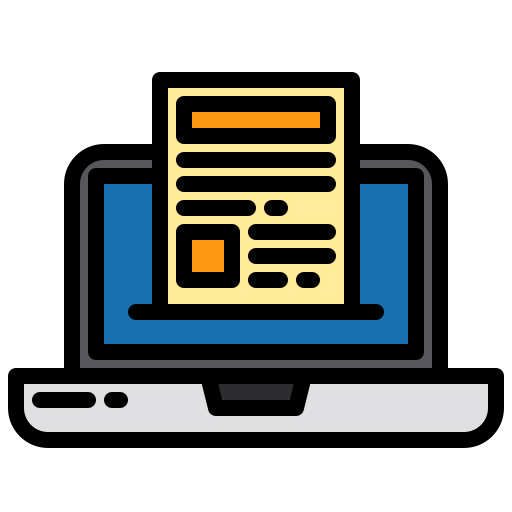 Blogging icon