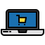 Online shop icon 64x64
