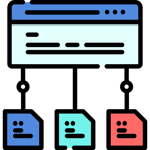Data flow icon