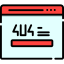 404 error biểu tượng 64x64