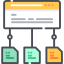 Data flow icon 64x64