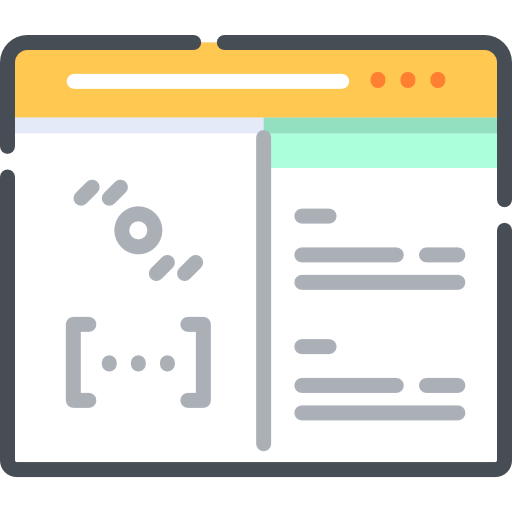 Coding icône
