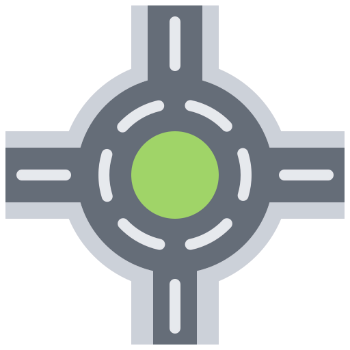 Roundabout icon