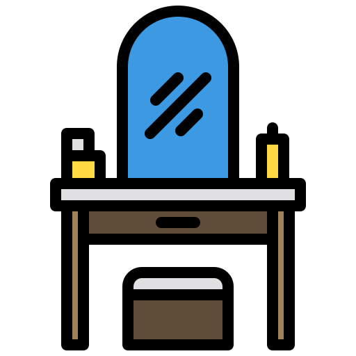Dressing table icon