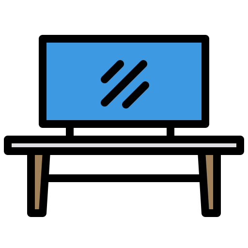 Tv table icon
