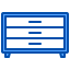 Chest of drawers icon 64x64