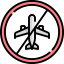 No flight ícono 64x64