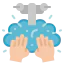Hand washing icon 64x64