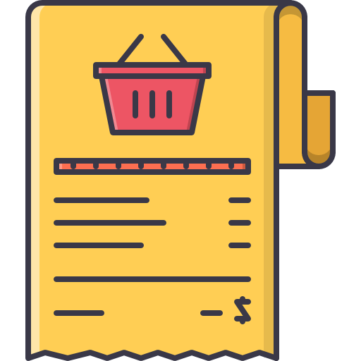 Receipt icon