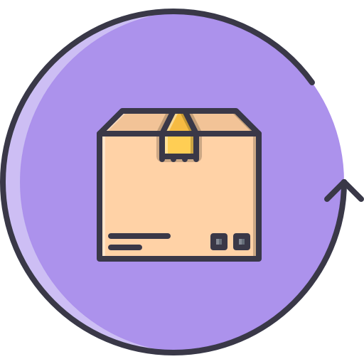 Return box biểu tượng