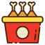 Chicken bucket icon 64x64
