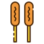 Corn dog icône 64x64