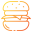 Cheese burger icon 64x64