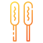 Corn dog icône 64x64