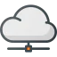 Cloud computing icon 64x64