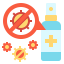 Cleaning spray icon 64x64