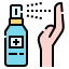 Hand sanitizer icon 64x64