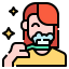 Dental care icon 64x64