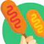 Corn dog icône 64x64