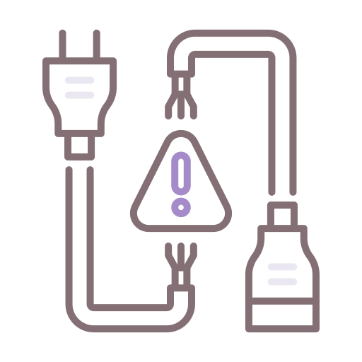 Broken cable icon