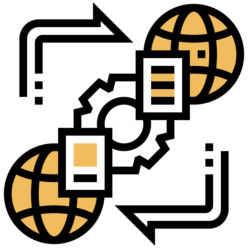 Data sharing icon