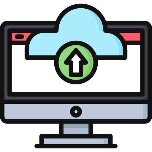 Cloud computing ícono