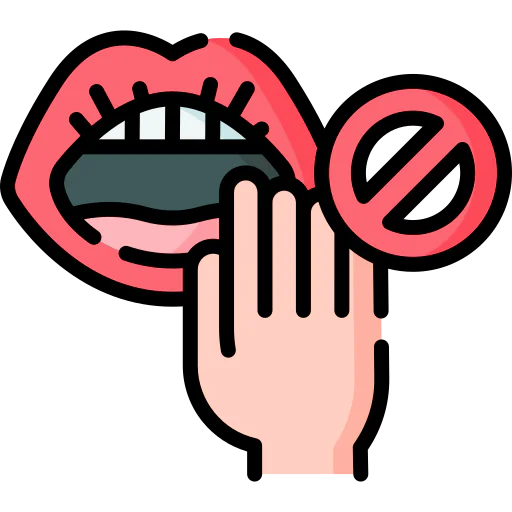 Do not touch icon