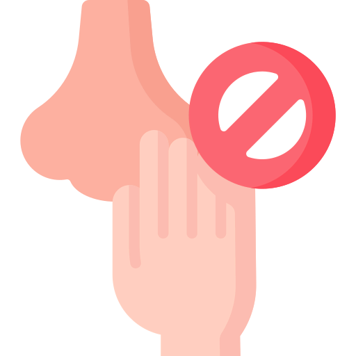 Do not touch icon