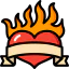 Flaming icon 64x64