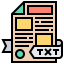 Text icon 64x64