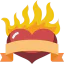 Flaming icon 64x64