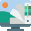 Monitor icon 64x64