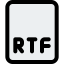 Rtf file icon 64x64