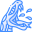 Snake head outline icon 64x64