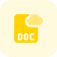 Cloud storage icon 64x64