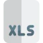 Xls file format іконка 64x64