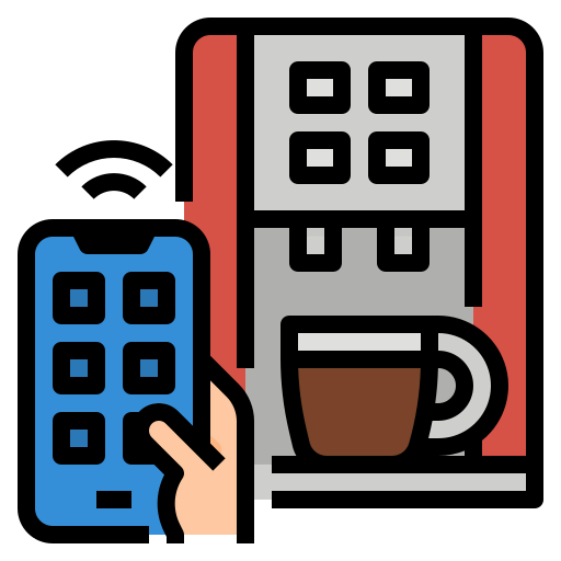 Coffee machine icon