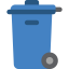 Trash bin icon 64x64