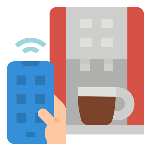 Coffee machine icon