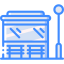 Bus stop icon 64x64