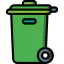 Trash bin icon 64x64