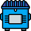 Trash bin icon 64x64