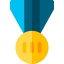 Bronze medal icon 64x64