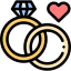 Diamond ring icon 64x64