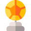 Golden ball icon 64x64