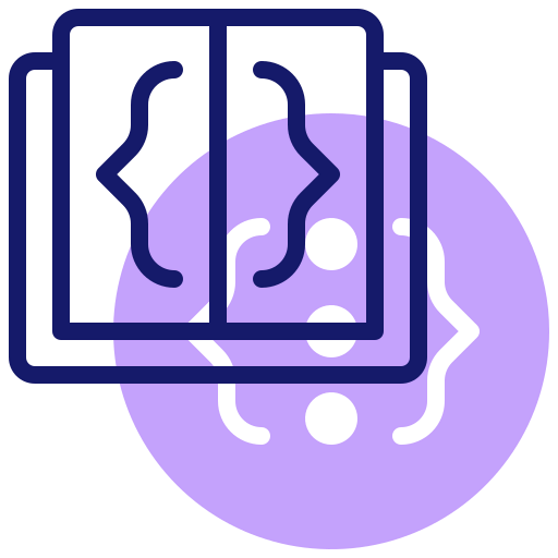 Coding book icon