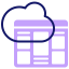 Cloud server icône 64x64