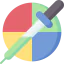 Color picker Ikona 64x64