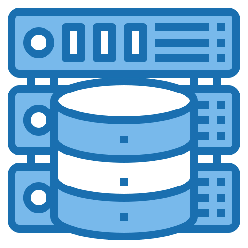 Database storage icon