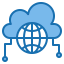 Cloud server icon 64x64